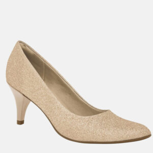 פלייפוט נעל סירה חרטום שפיץ עקב דק זהב | עקב 6.5