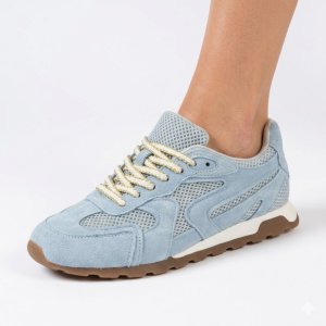 Queen E סניקרס עור דגם 225