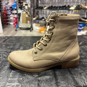 מפגון עור שרוך ורוכסן קלאסי אנה טאופ