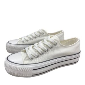 סניקרס אופנה שרוך לבן