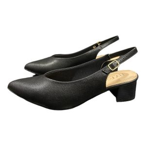 פלייפוט סנדל עקב בלוק רצועה אחורית שחור