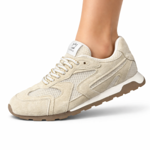 Queen E סניקרס עור דגם 225