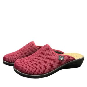 פלייפוט כפכף לייקרה סגור מלפנים בורדו