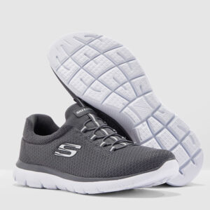 סקצרס נעלי נוחות סוליה גמישה אפור