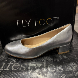 פלייפוט סירה פנים עגולות עקב נמוך כסף