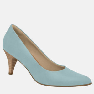 פלייפוט נעל סירה חרטום שפיץ עקב דק תכלת | עקב 6.5