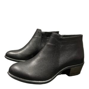 מגפון עור שחור קלאסי