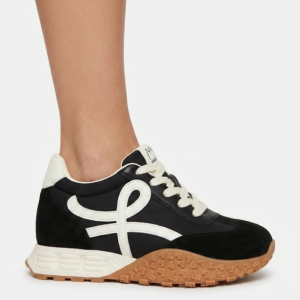 Queen E סניקרס עור פלטפורמה דגם 81182