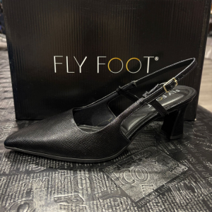 פלייפוט סנדל עקב אלגנטי שחור מיוחד