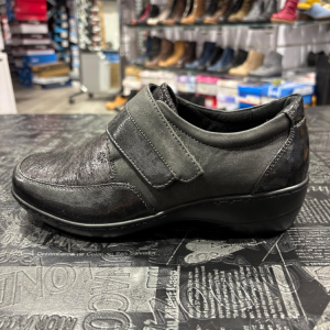 ליידי קומפרט נעל סקוטש משולב אפור נפלק