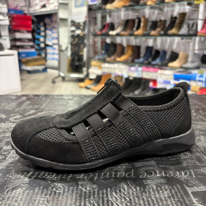 פלייפוט סניקרס גומיות שחור מנצנץ